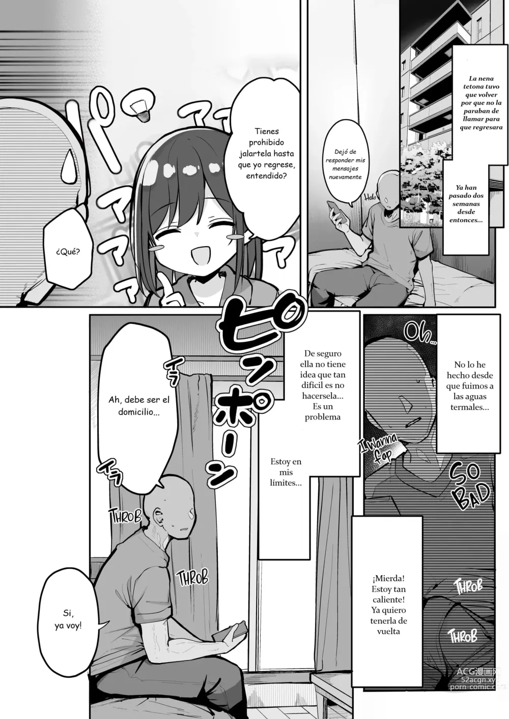 Page 2 of doujinshi Hey, donde está el condón?