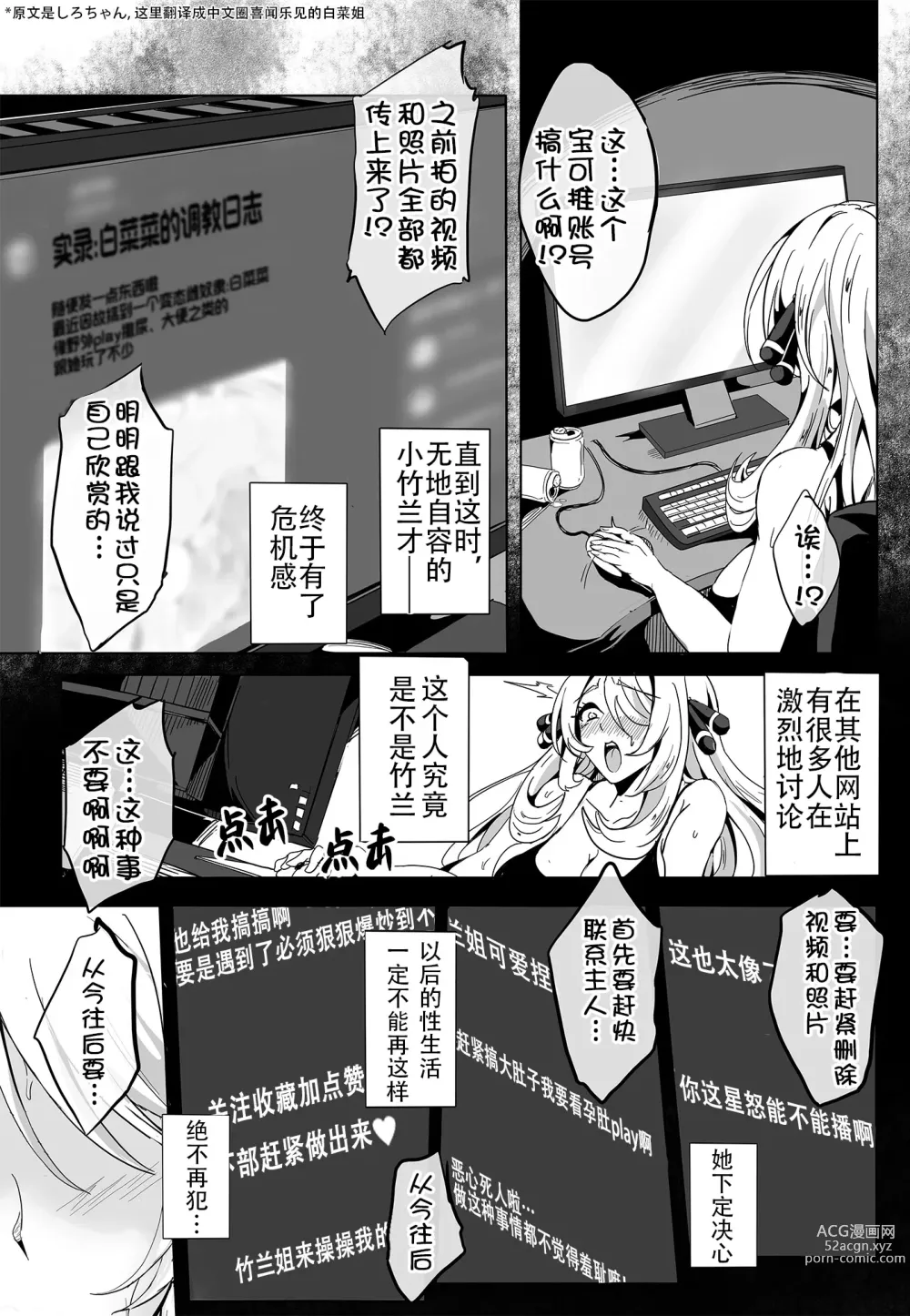 Page 26 of doujinshi 竹兰小姐怎么会变成这样… 失落陷落堕落激情爱爱
