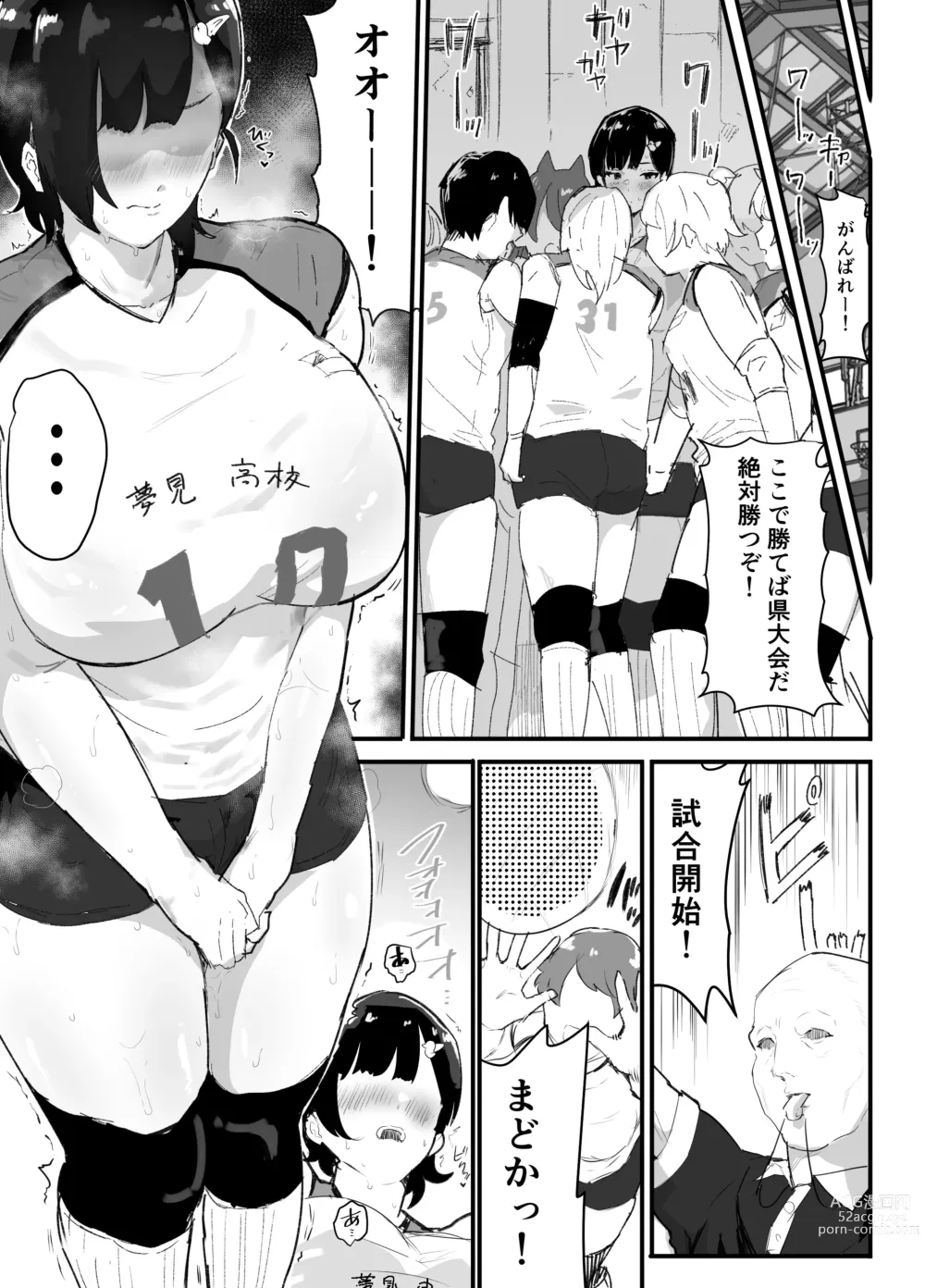 Page 20 of doujinshi Majime de Sekininkan no Tsuyoi Koushinchou Volley-bu Buchou ga Josou Danshi ni NTRreru
