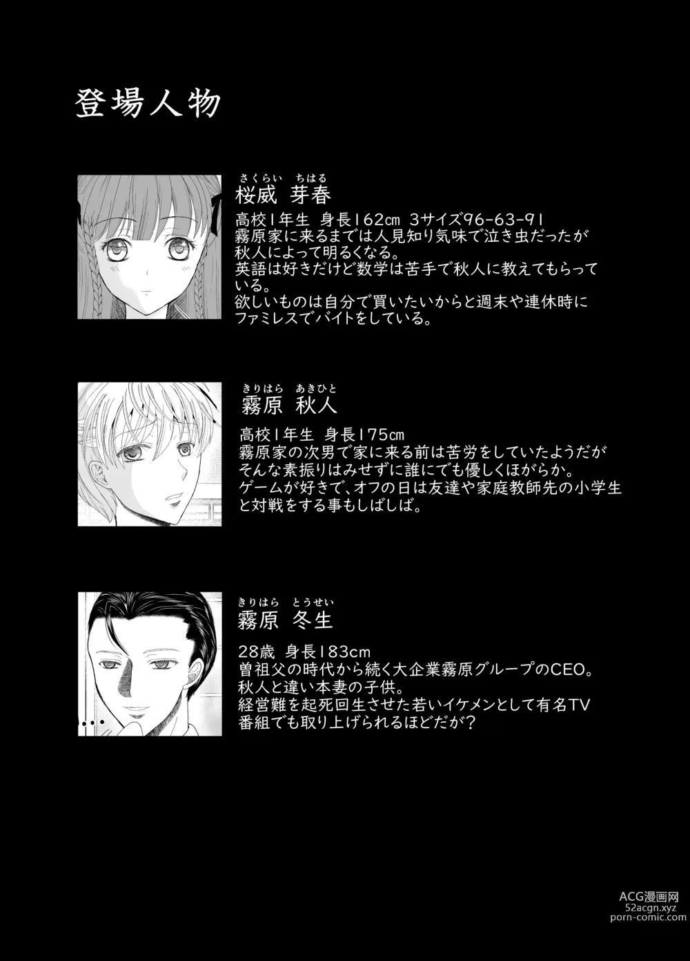 Page 4 of doujinshi Suki na Hito no, Ani ni... Osananajimi no Koibito (JK) ga Harachigai no Ani (Kuzuo) ni Netorareru Hanashi