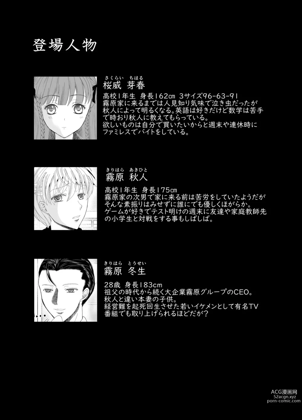 Page 3 of doujinshi Suki na Hito no, Ani ni...2 ~ Osananajimi no Koibito (JK) ga Harachigai no Ani (Kuzuo) ni Netorareru Hanashi