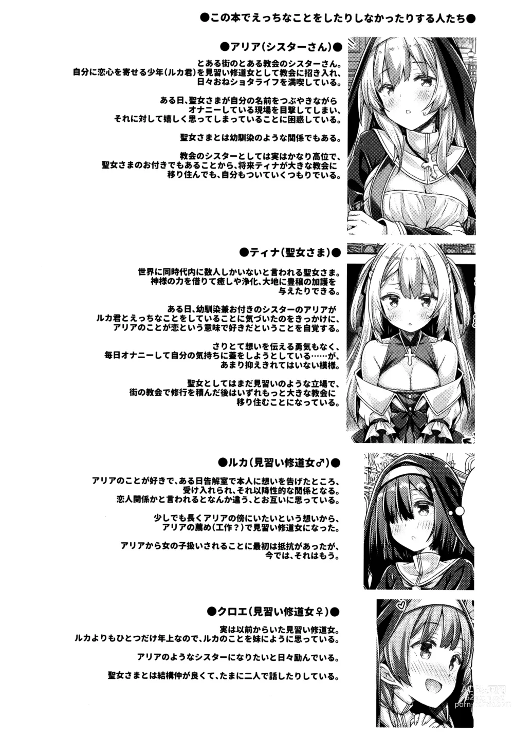 Page 3 of doujinshi Sister-san to Seijo-sama