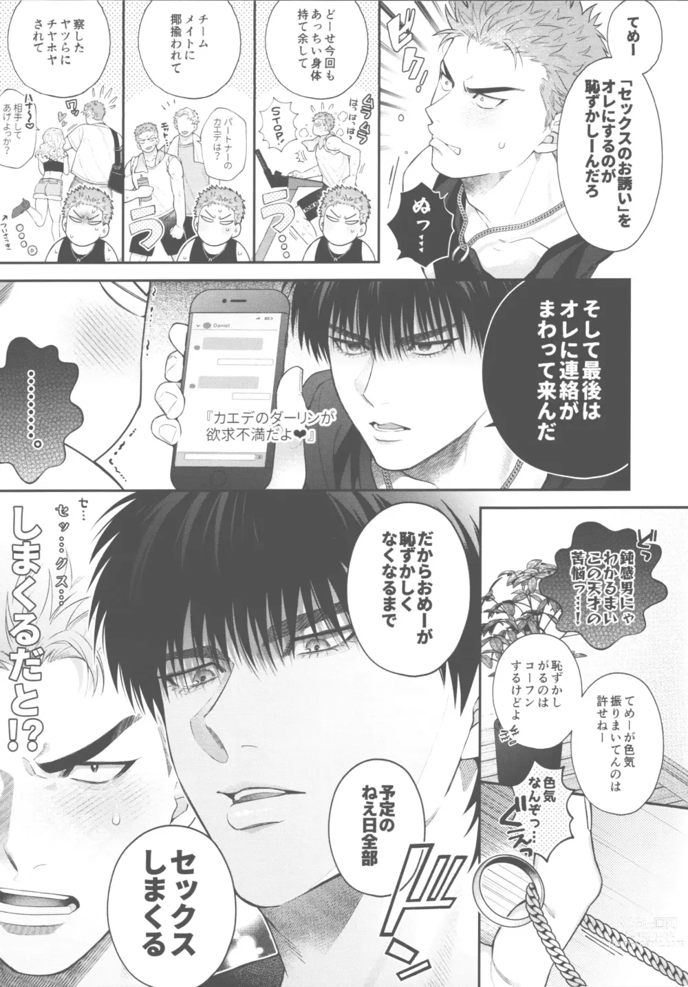 Page 4 of doujinshi Hamerarete nara Sou Ie Doahou