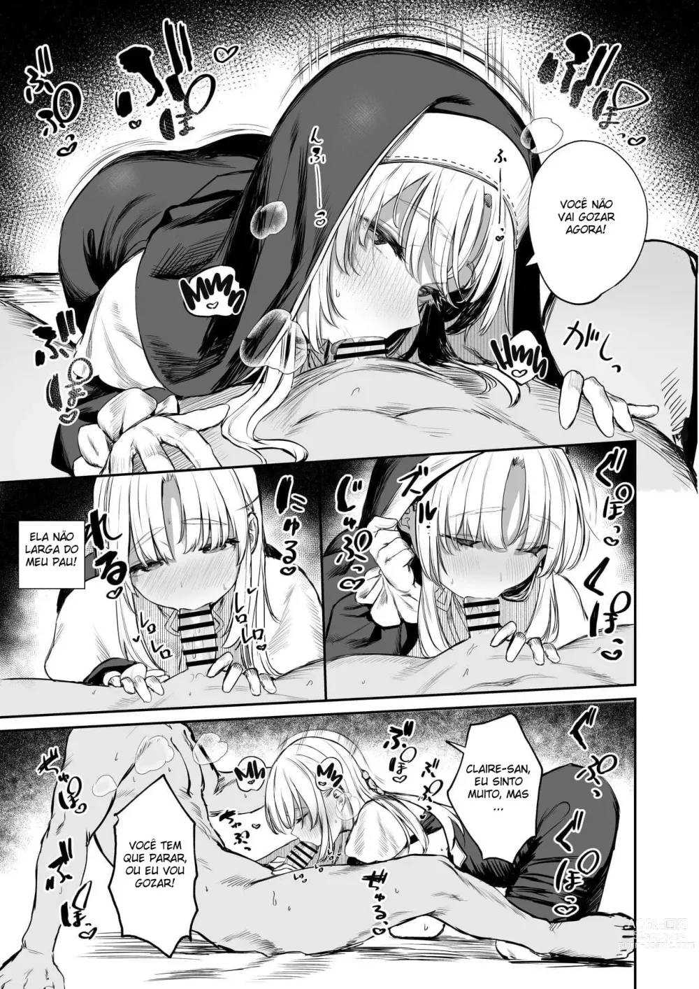 Page 12 of doujinshi Why Would Claire be in Vtuber Soapland?