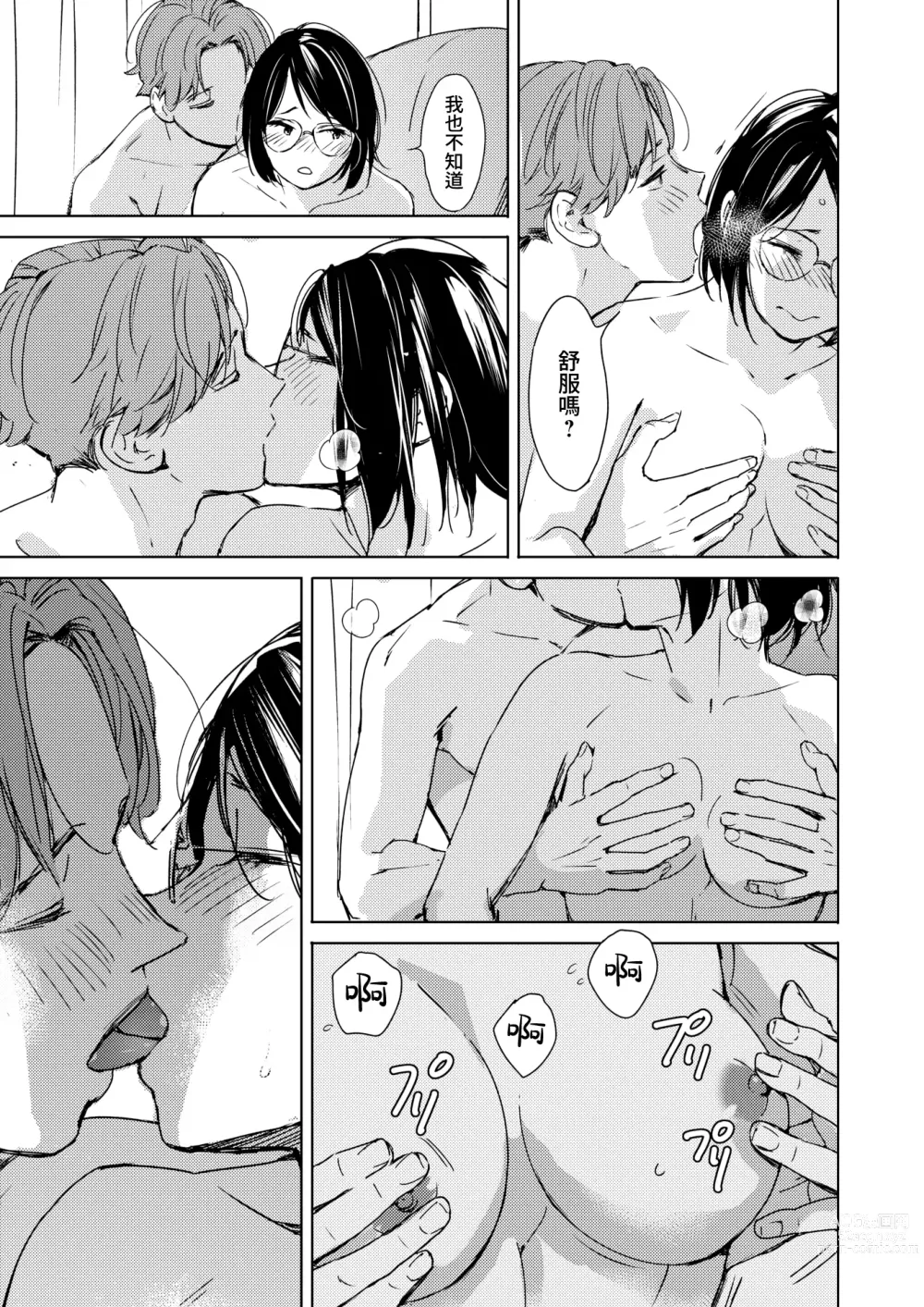 Page 13 of manga 初戀眼鏡 (decensored)