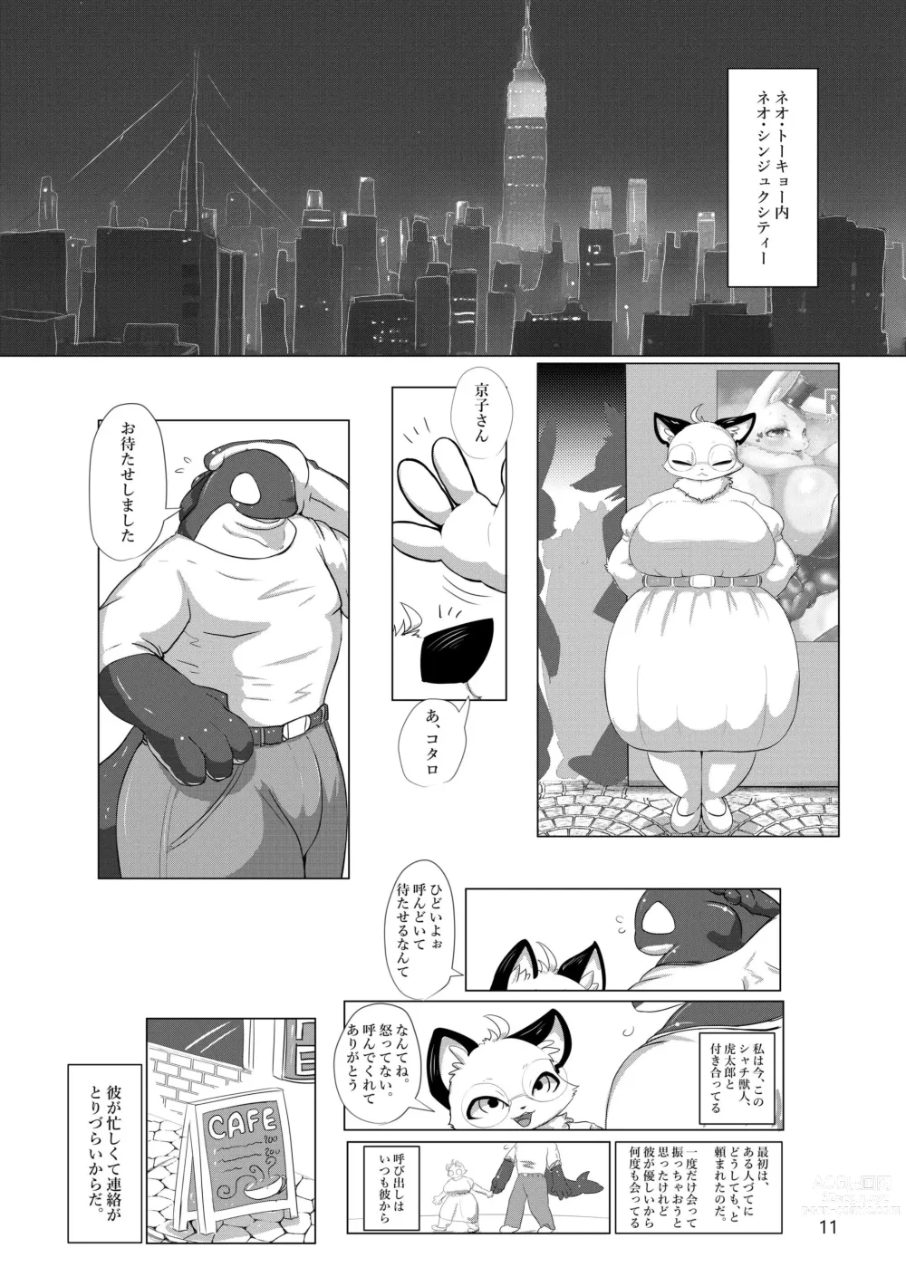 Page 10 of doujinshi the Dream