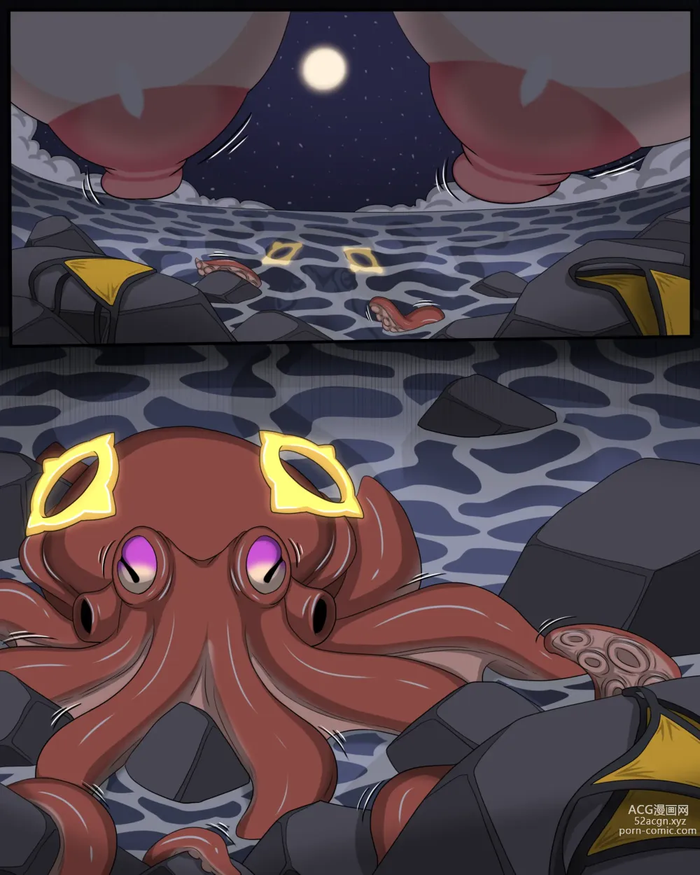 Page 3 of doujinshi Transformed Octopus Queen