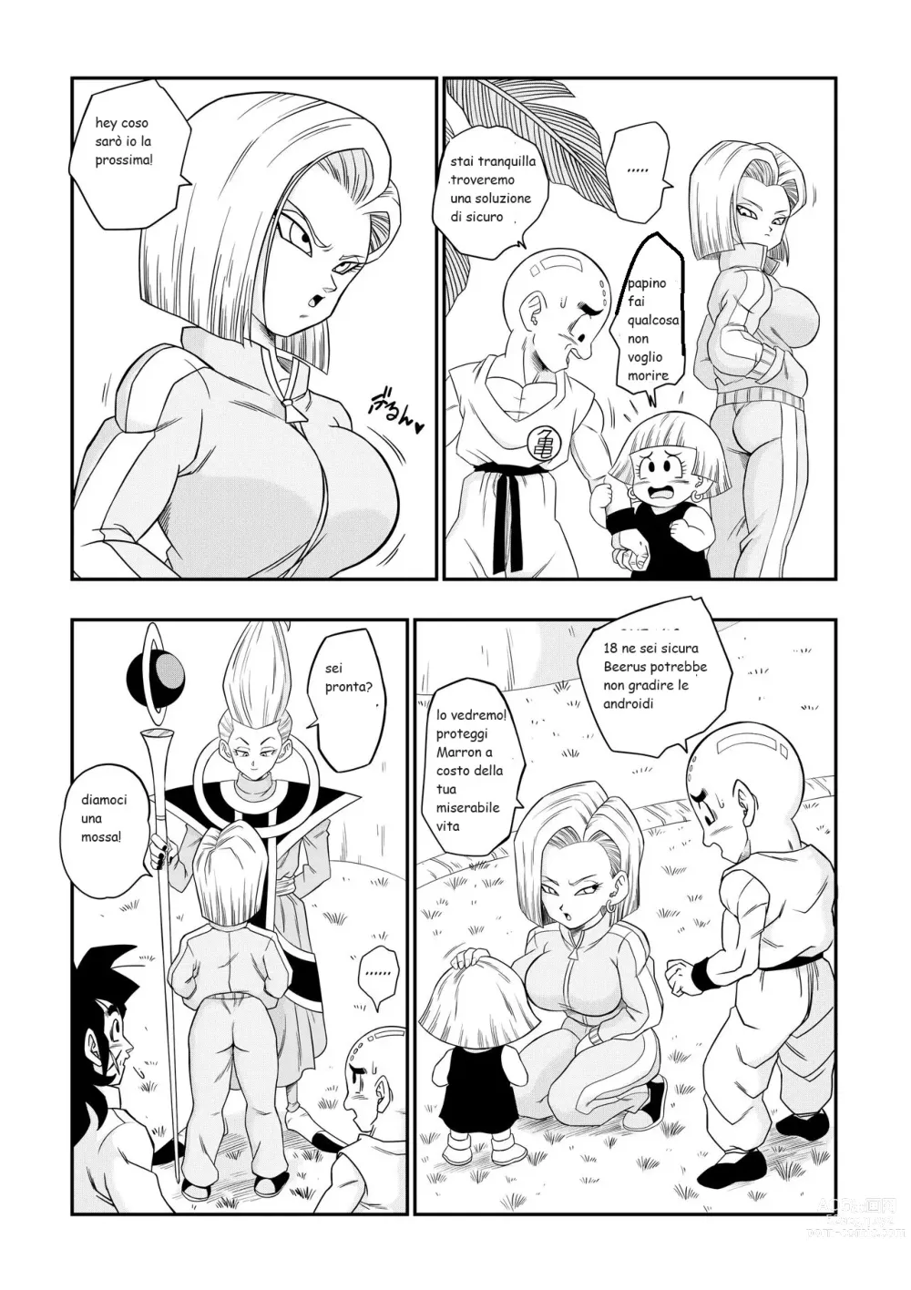 Page 11 of doujinshi nessuno disobbedisce a lord beerus