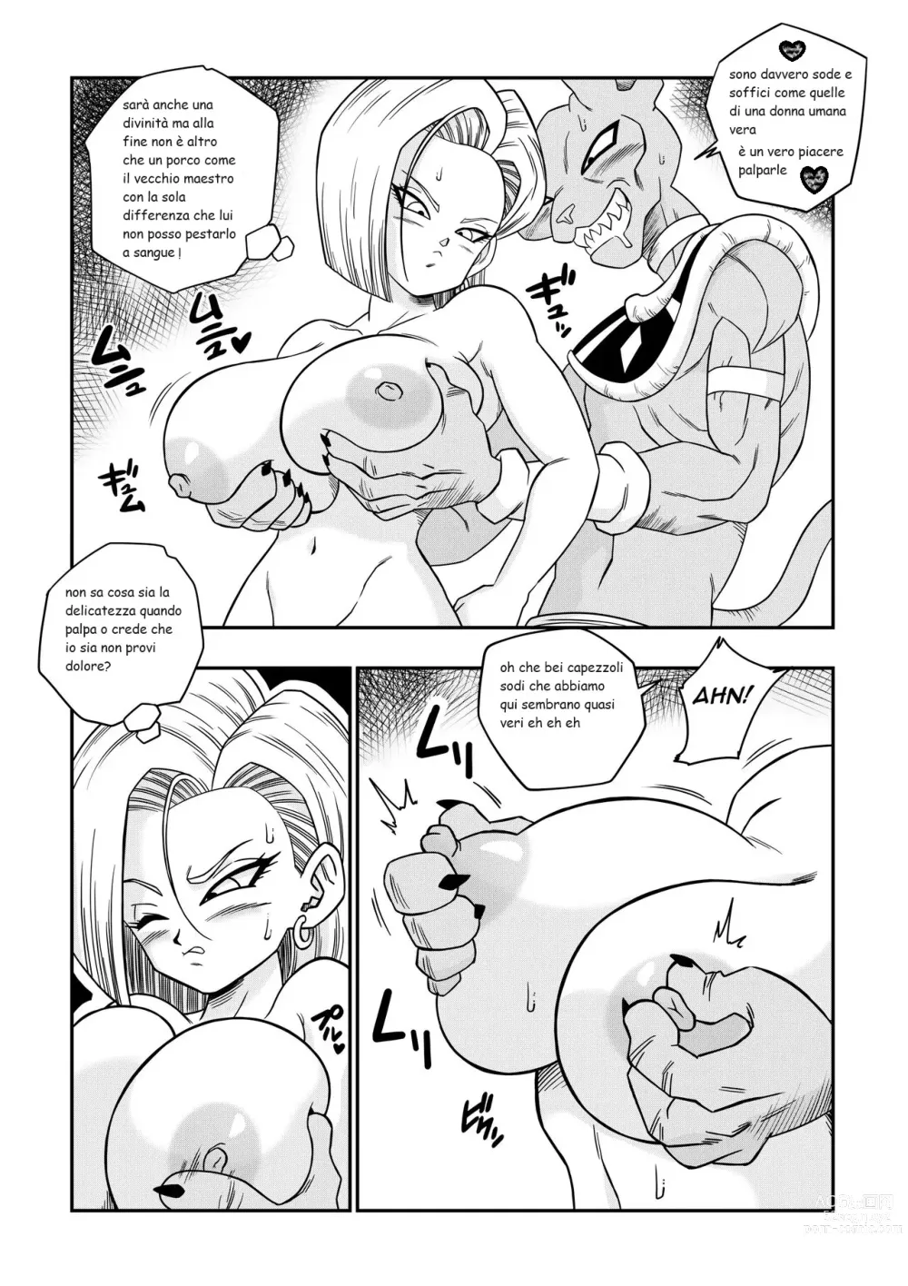 Page 14 of doujinshi nessuno disobbedisce a lord beerus