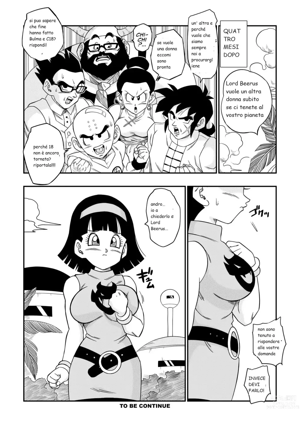 Page 31 of doujinshi nessuno disobbedisce a lord beerus