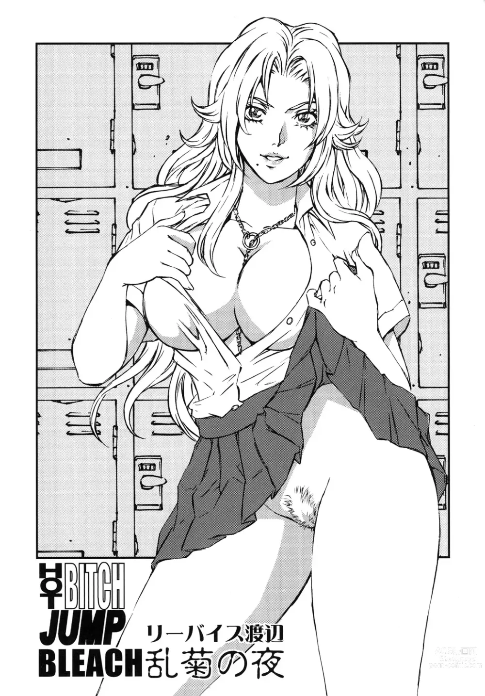 Page 2 of doujinshi HOT BITCH JUMP 3 Rangiku no Yoru