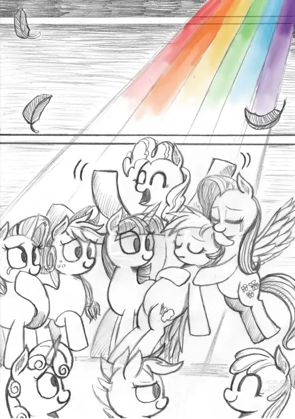 Page 139 of doujinshi My Little Pony ~~ Dokusai wa Mahou ~~