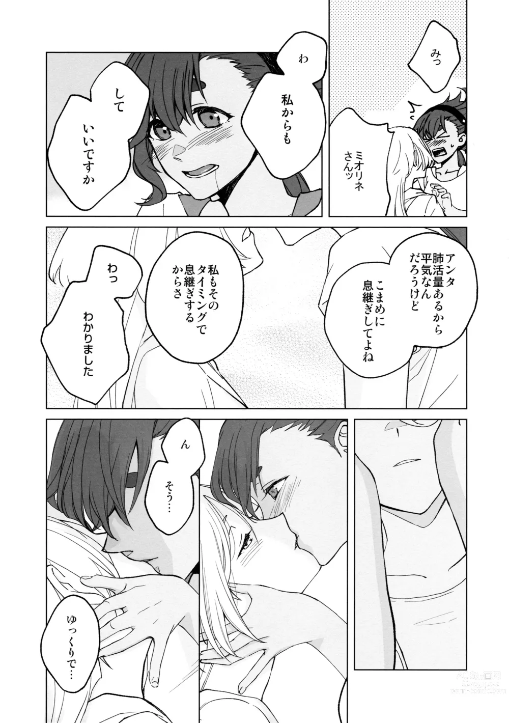Page 21 of doujinshi Kiss Kiss Kiss