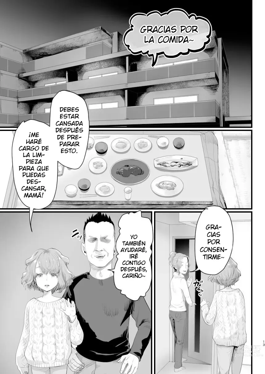 Page 12 of doujinshi Papa no Onaho ni Nare! ~Ero Oyaji no Ejiki ni Natta Otokonoko~