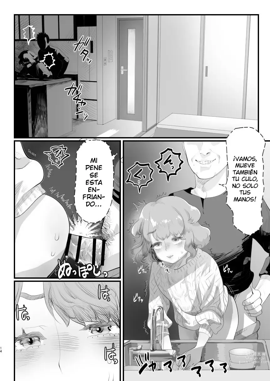 Page 13 of doujinshi Papa no Onaho ni Nare! ~Ero Oyaji no Ejiki ni Natta Otokonoko~