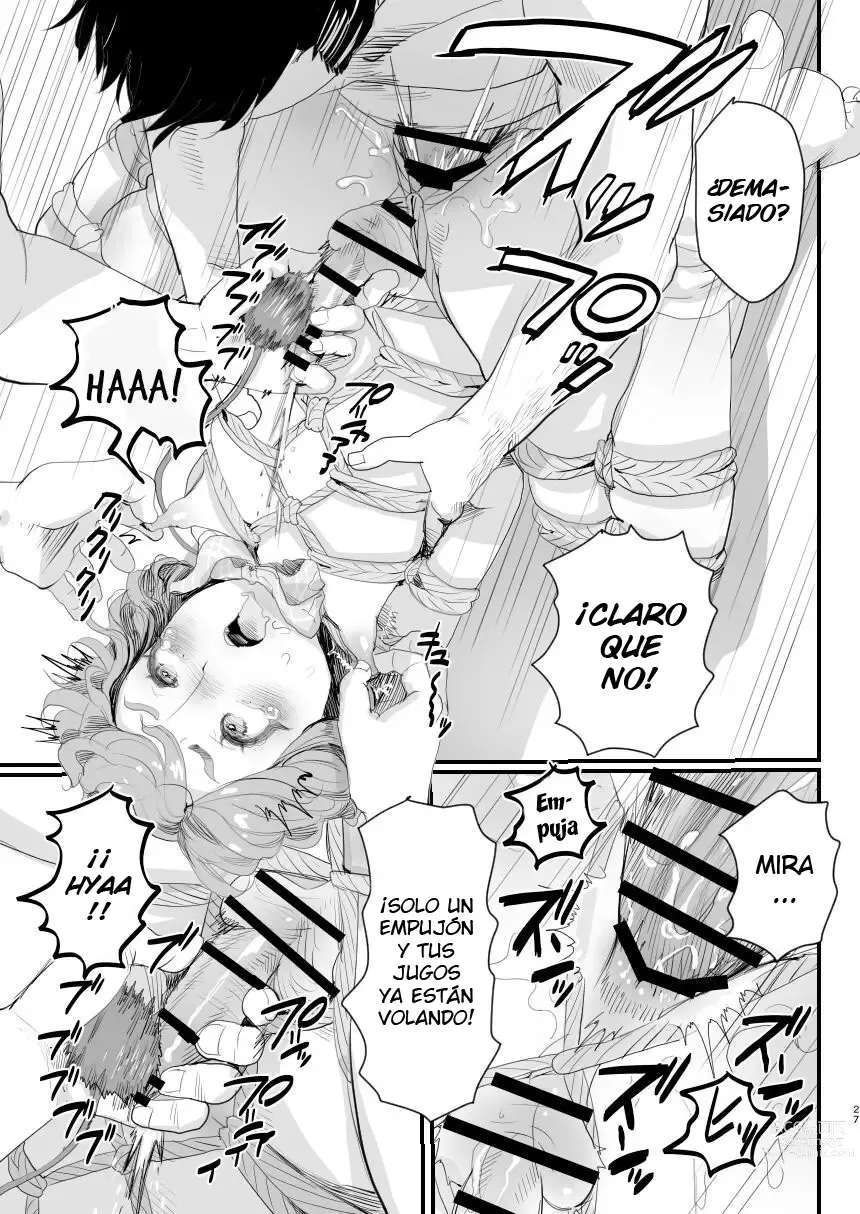 Page 26 of doujinshi Papa no Onaho ni Nare! ~Ero Oyaji no Ejiki ni Natta Otokonoko~