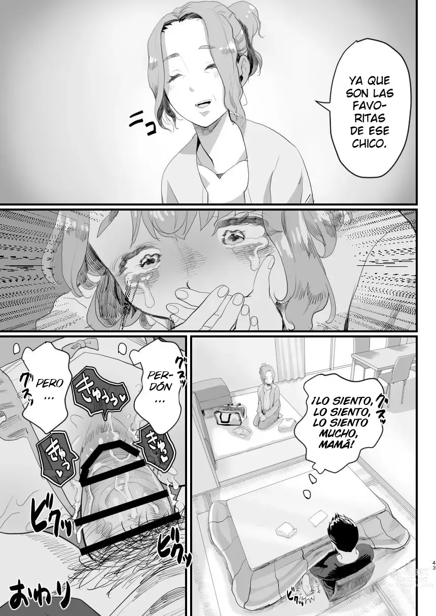 Page 42 of doujinshi Papa no Onaho ni Nare! ~Ero Oyaji no Ejiki ni Natta Otokonoko~