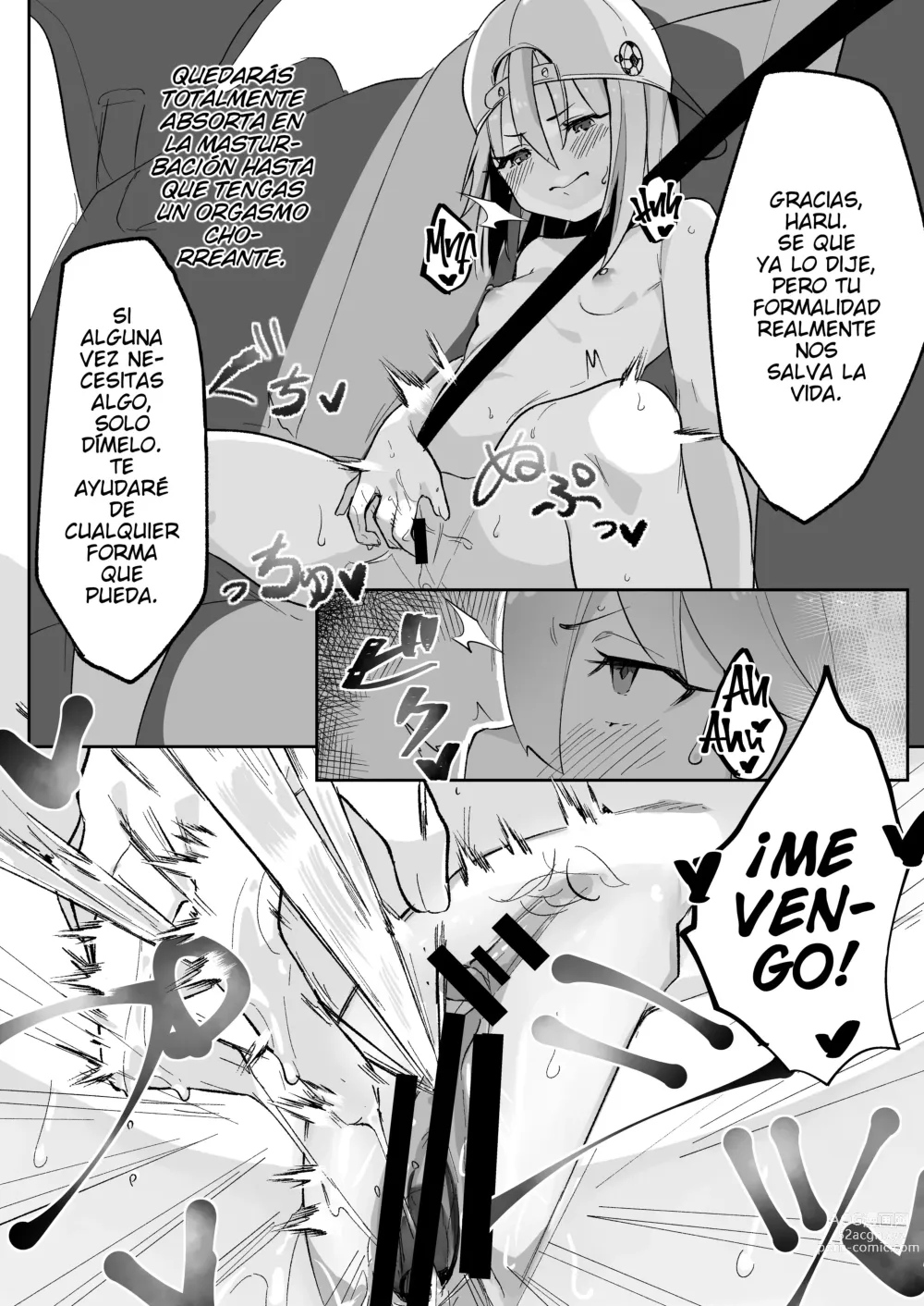 Page 8 of doujinshi Haruchin ga Saimin de Unnun.