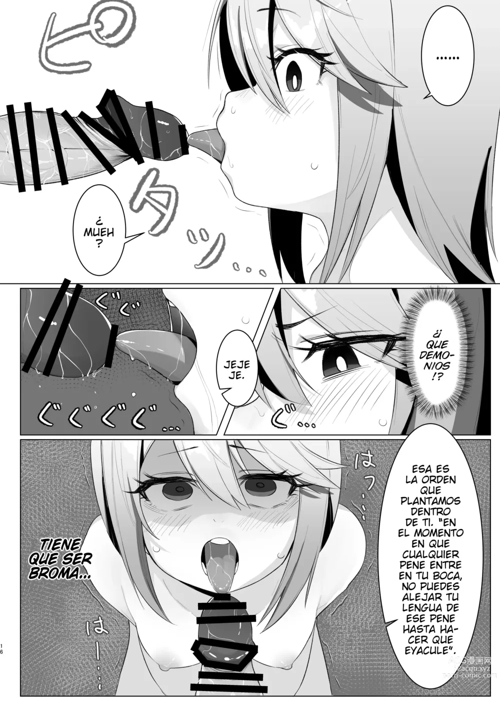 Page 15 of doujinshi Beat Shooter ga Saimin de Unnun.