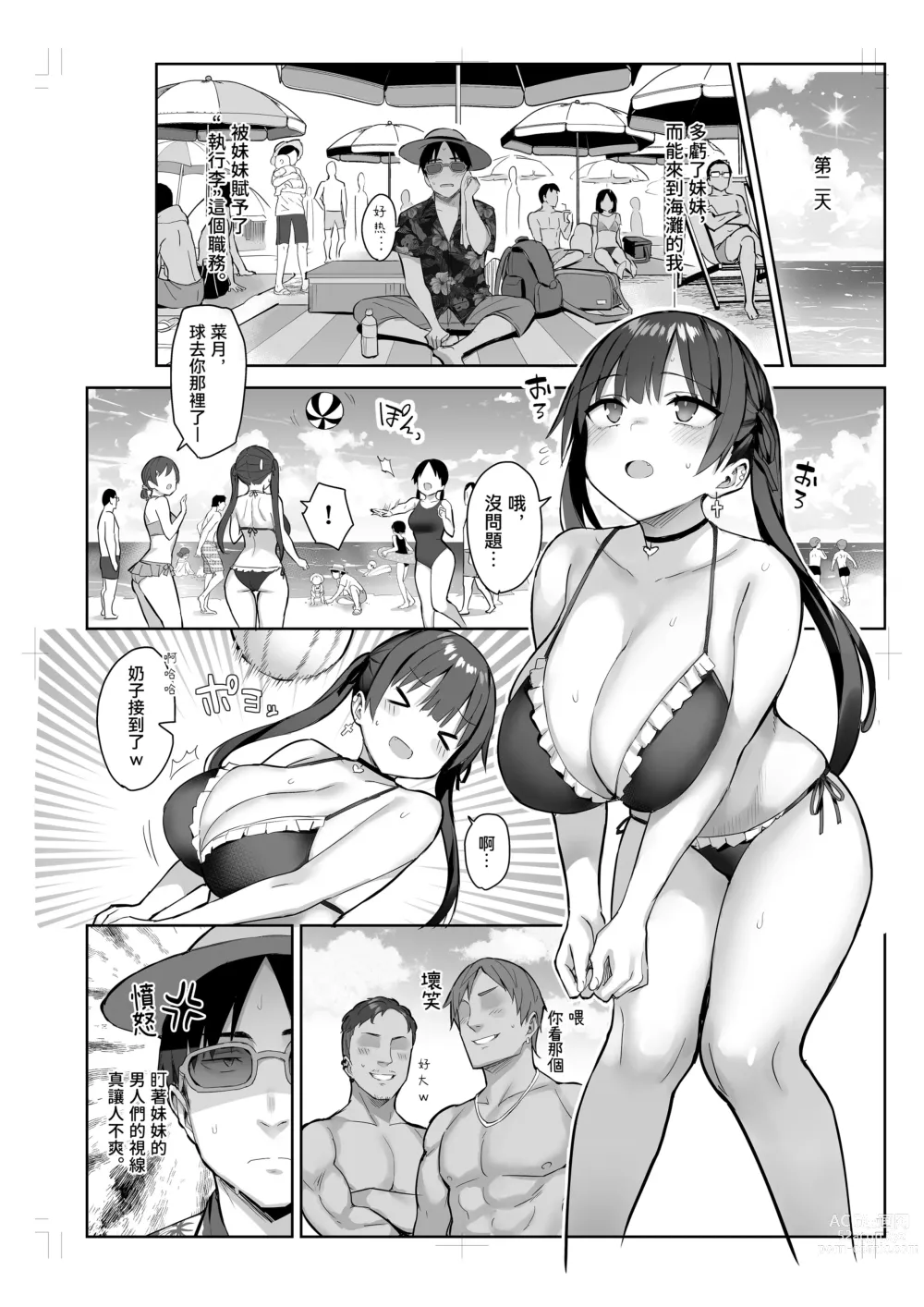 Page 34 of doujinshi Moto InCha no Kyonyuu Yariman Imouto ga Erosugite, Onii-chan wa Mou...!! 3