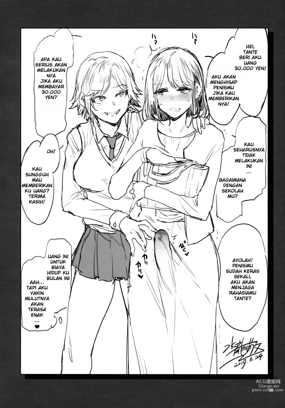 Page 34 of doujinshi Futanari Shufu no Onaho