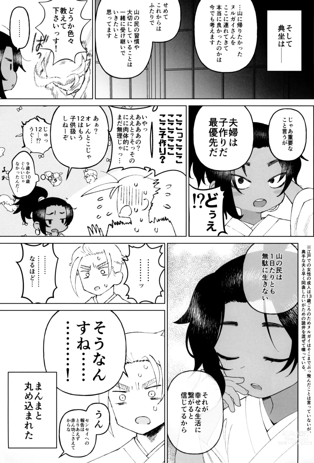 Page 9 of doujinshi Edo to Yousai