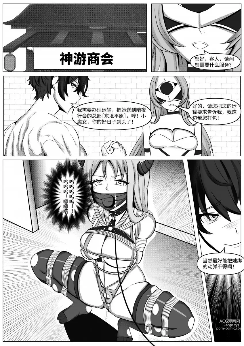 Page 6 of doujinshi 刀剑神域之《威权》游戏