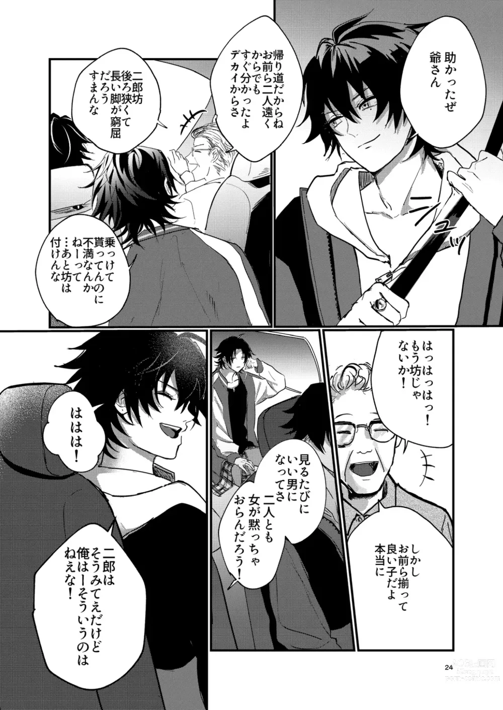 Page 23 of doujinshi Fukashin no Nichijou