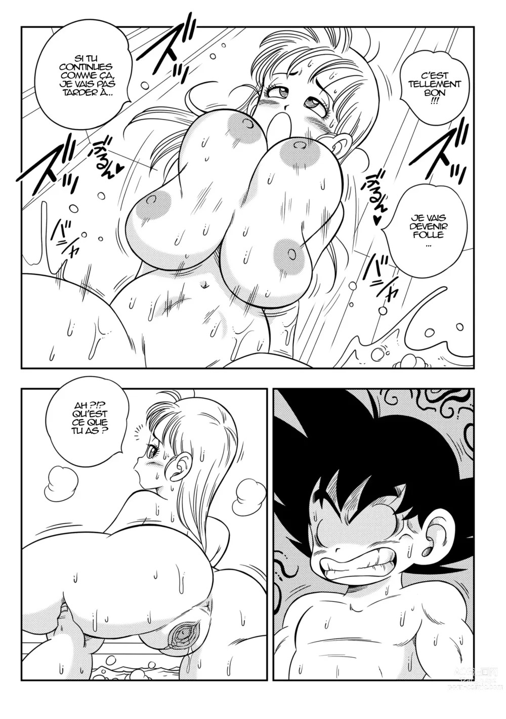 Page 17 of doujinshi bulma et goku sex dans le bain
