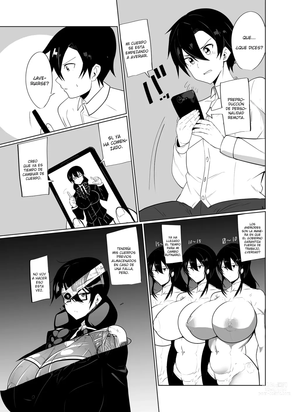 Page 5 of doujinshi Android no Osananajimi o Bukkowasu Manga