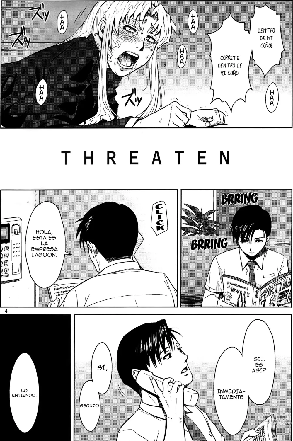 Page 3 of doujinshi THREATEN