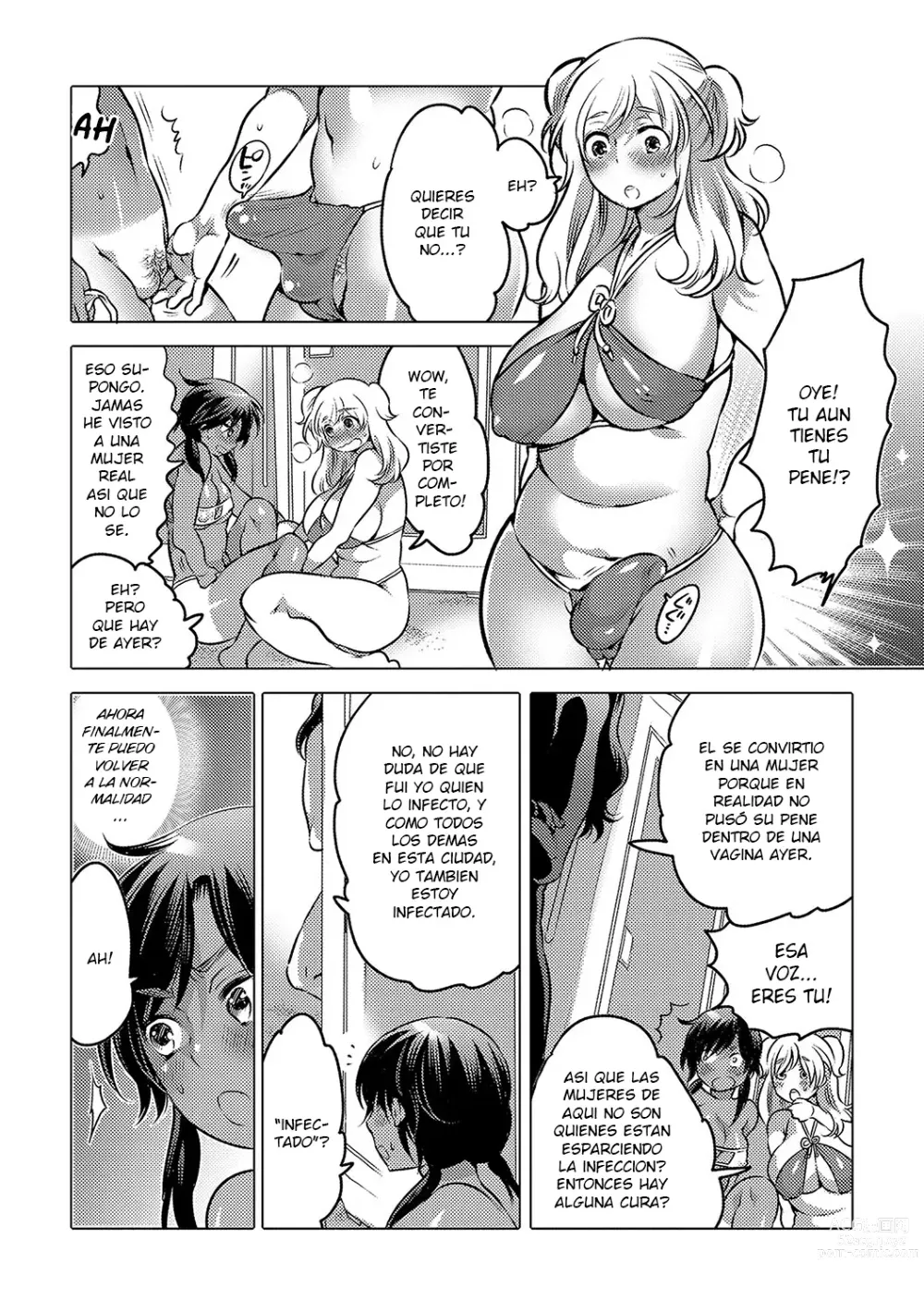 Page 8 of manga Noroi no Mesu-ka Kaigan