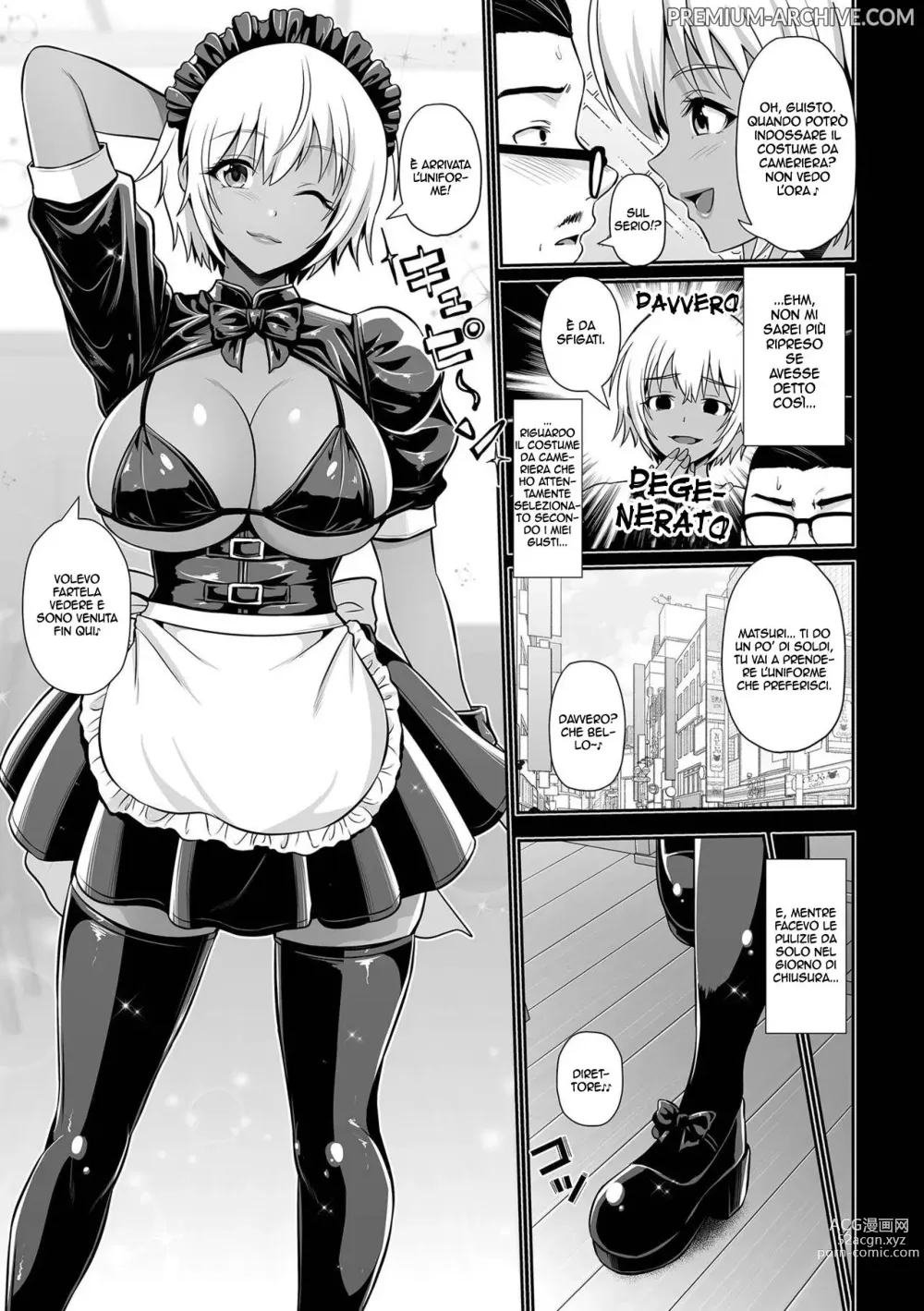 Page 3 of manga Sto per Farmi una Cameriera Gal