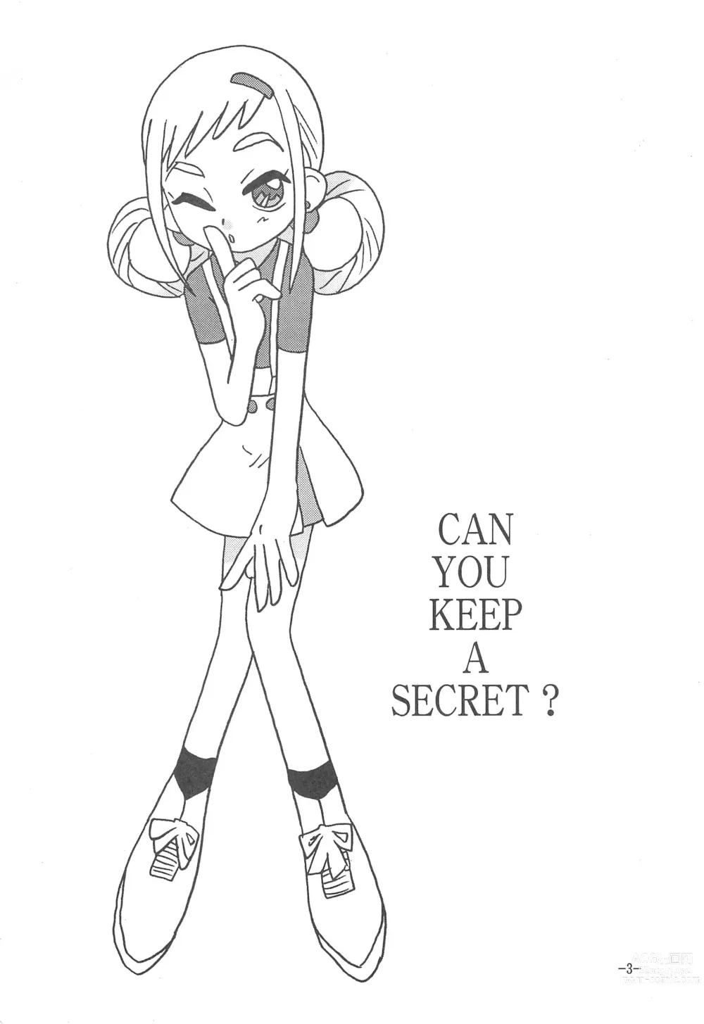 Page 3 of doujinshi CAN YOU KEEP A SECRET?
