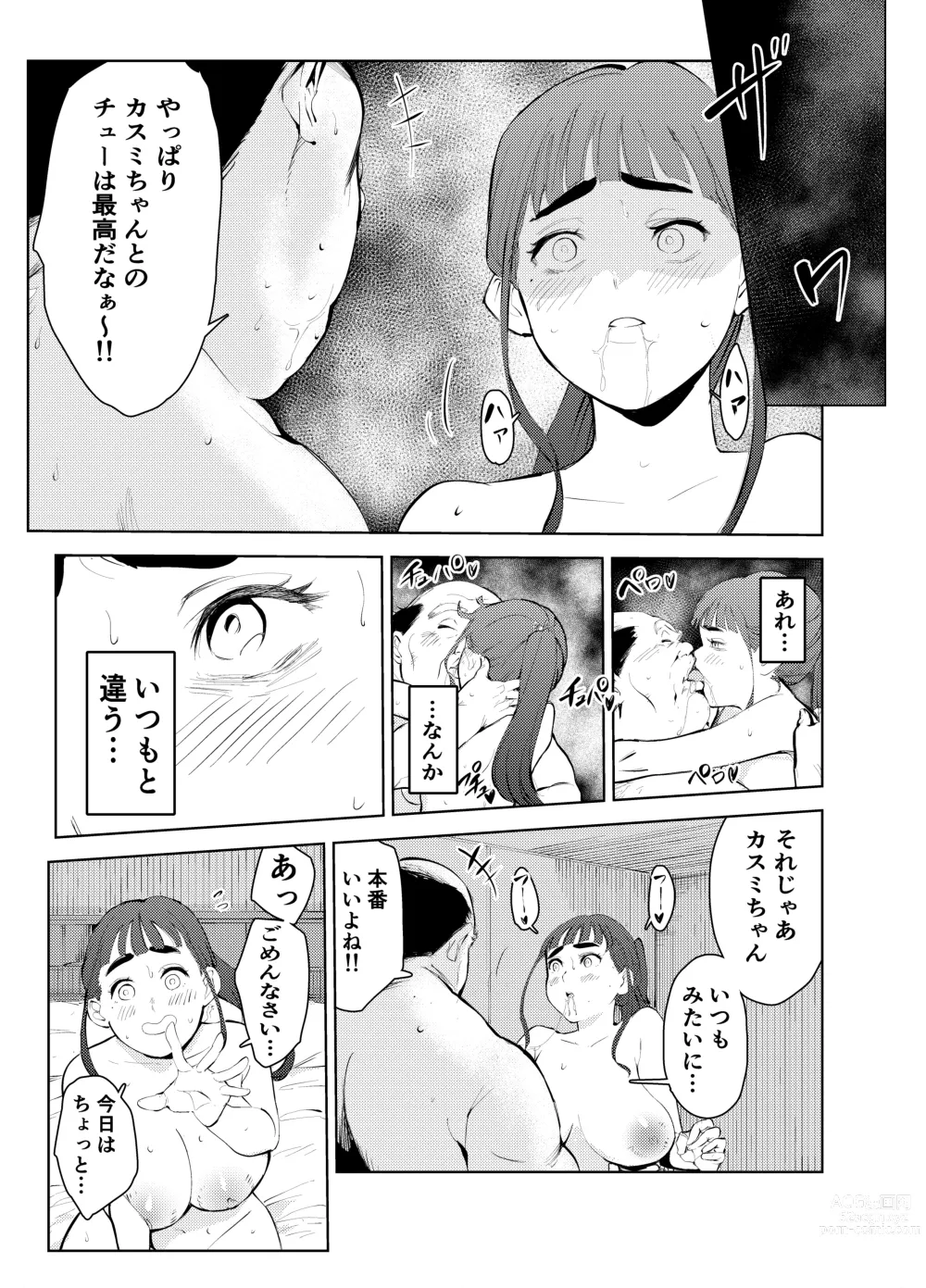 Page 13 of doujinshi Fuuzoku de Hataraiteru Koto ga Daigaku de Barete Taihen na Me ni Atta...