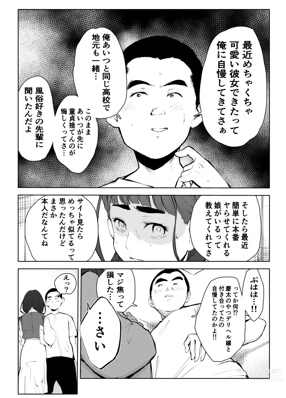 Page 24 of doujinshi Fuuzoku de Hataraiteru Koto ga Daigaku de Barete Taihen na Me ni Atta...