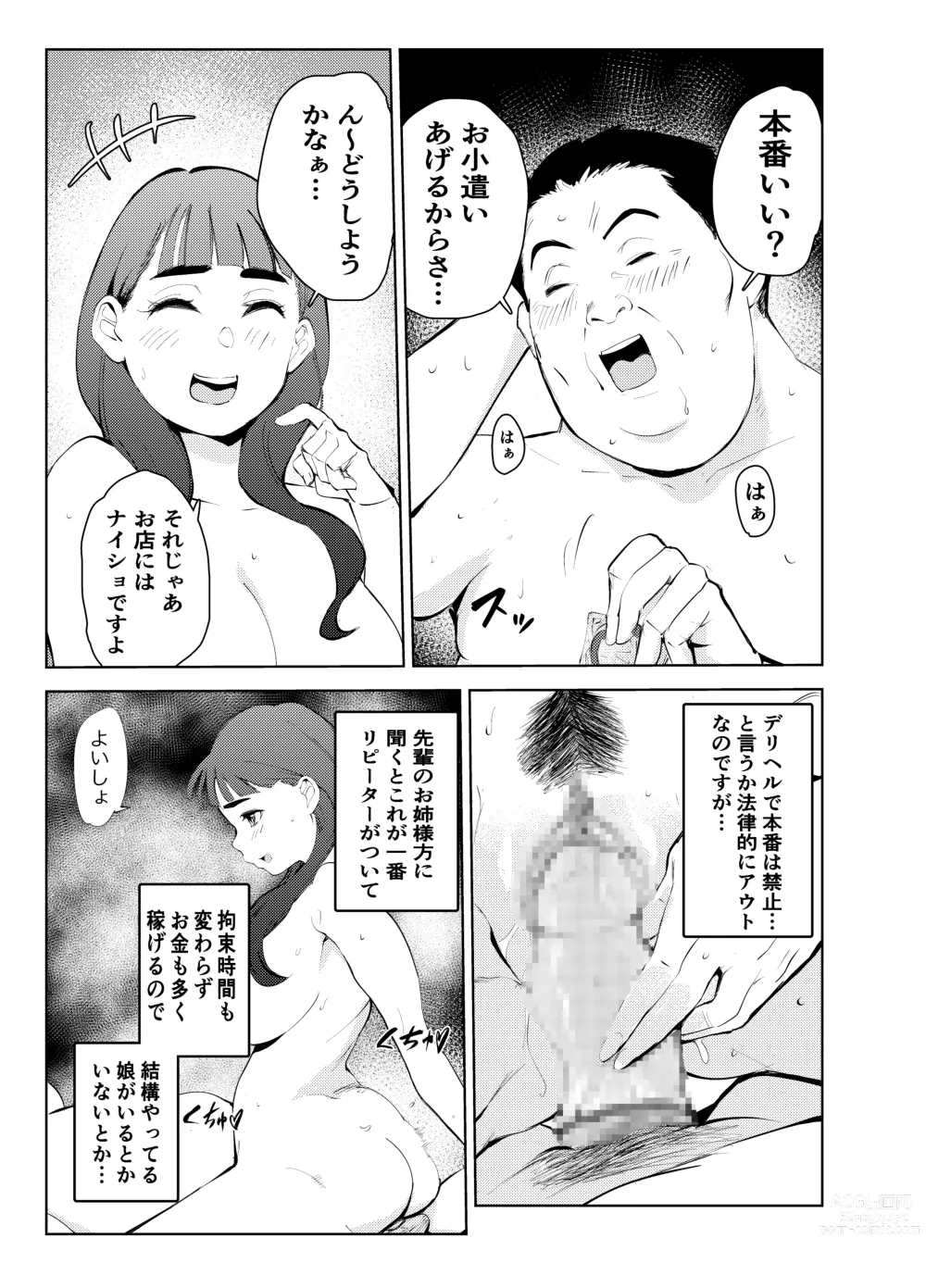 Page 6 of doujinshi Fuuzoku de Hataraiteru Koto ga Daigaku de Barete Taihen na Me ni Atta...