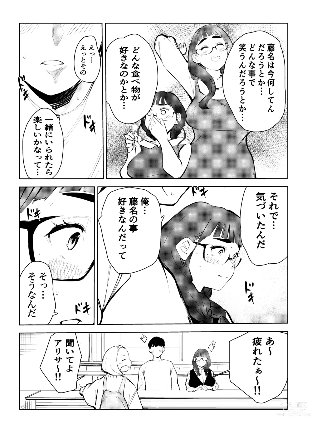 Page 10 of doujinshi Fuuzoku de Hataraiteru Koto ga Daigaku de Barete Taihen na Me ni Atta...