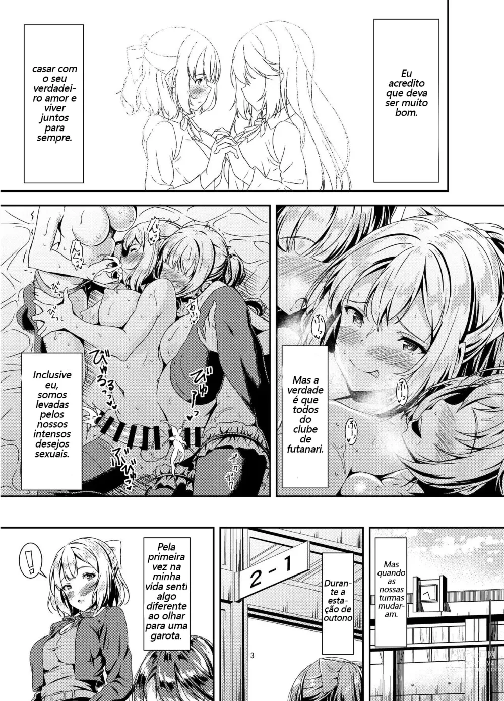 Page 2 of doujinshi Quero ter sexo de amor puro com uma Futanari morena de cabelos compridos!