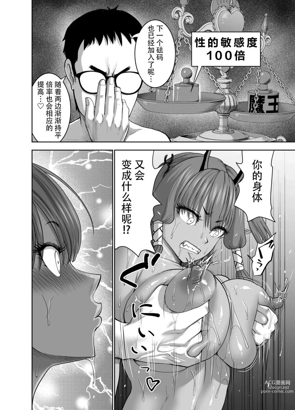 Page 24 of doujinshi Tenbin no Sei de Kaerenai Maou-sama