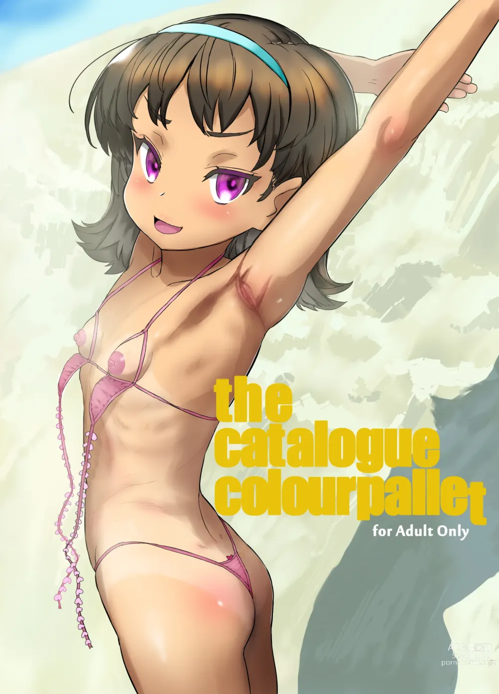 Page 1 of doujinshi the catalogue colourpallet