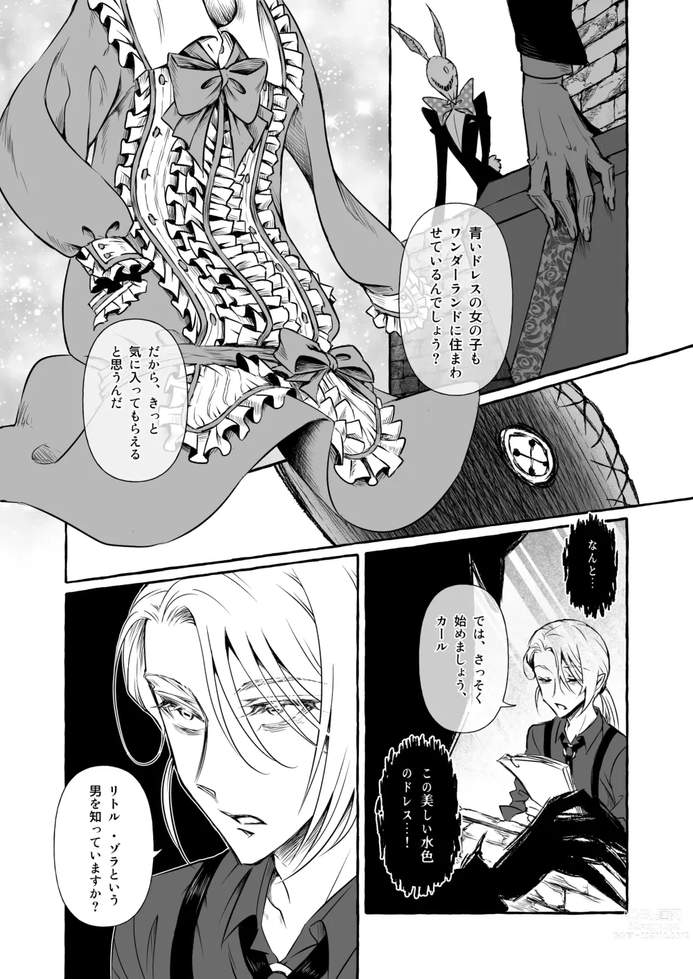 Page 12 of doujinshi Wonderland