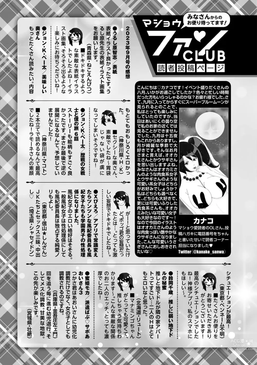 Page 252 of manga COMIC Masyo 2023-11
