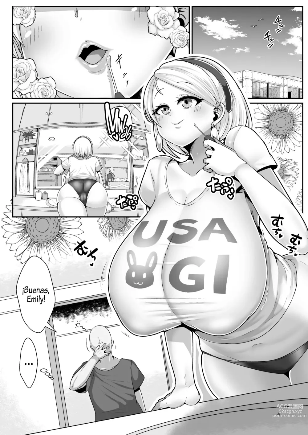 Page 66 of doujinshi A Nymphomaniac Blonde Exchange Student with Gigantic Tits Moved in Next Door!! 1-3