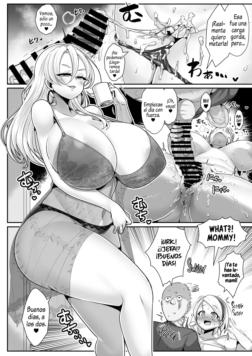 Page 70 of doujinshi A Nymphomaniac Blonde Exchange Student with Gigantic Tits Moved in Next Door!! 1-3