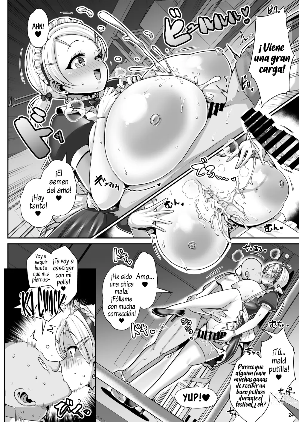 Page 86 of doujinshi A Nymphomaniac Blonde Exchange Student with Gigantic Tits Moved in Next Door!! 1-3
