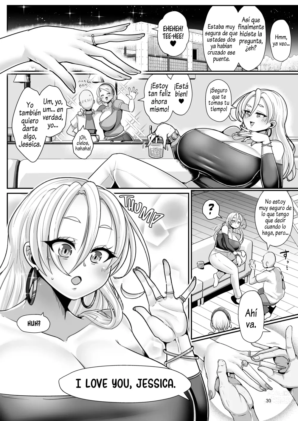 Page 92 of doujinshi A Nymphomaniac Blonde Exchange Student with Gigantic Tits Moved in Next Door!! 1-3