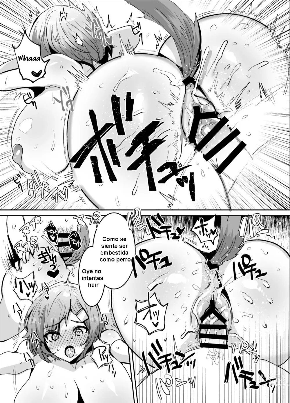 Page 16 of doujinshi Dekkakute Mukuchi de Ecchi na Kanojo
