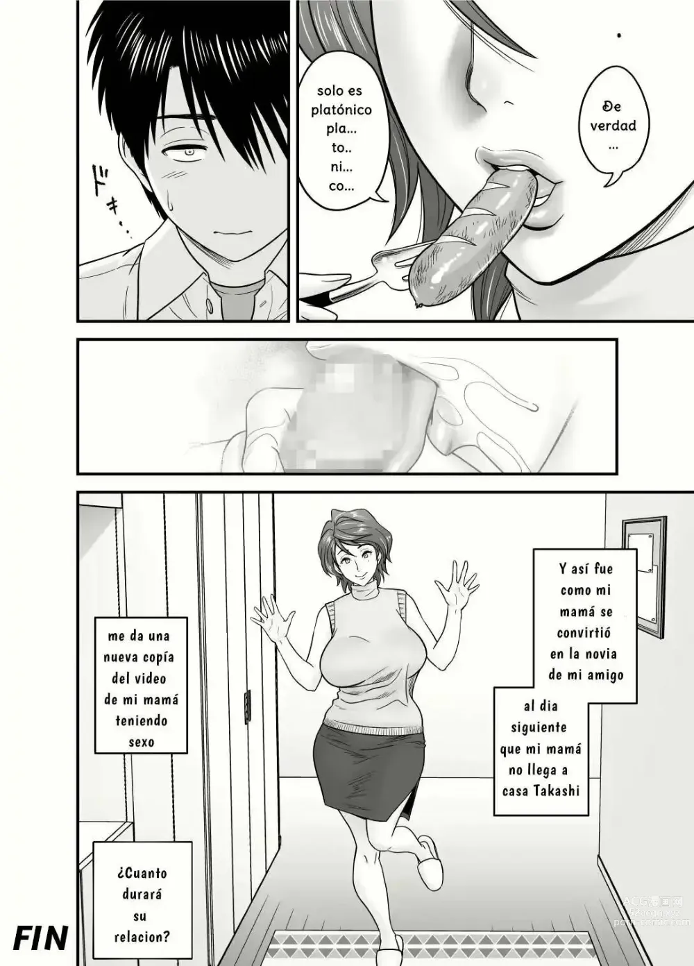 Page 47 of doujinshi Mi amigo es el novio de mi mama 01-02 + Extra