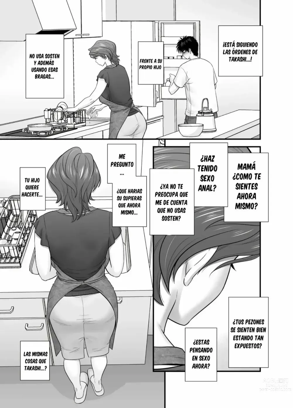 Page 75 of doujinshi Mi amigo es el novio de mi mama 01-02 + Extra